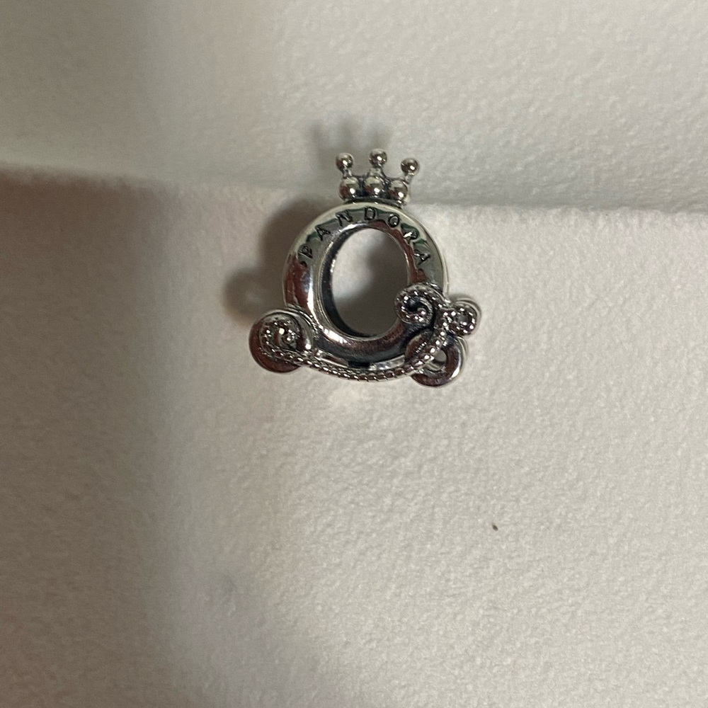 Pandora Silver Crown Charm - Picture 4 of 11